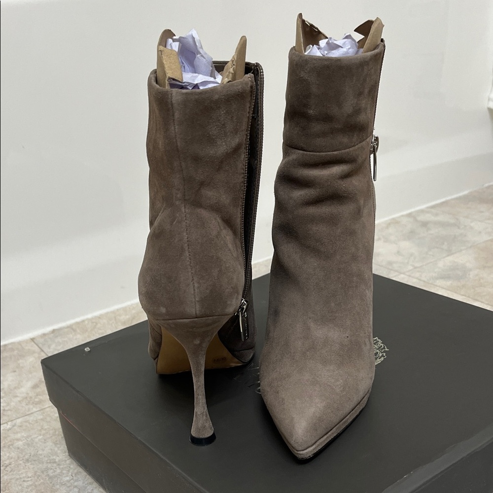 Vince Camuto Pitonnda Suede Dress bootie size 8M